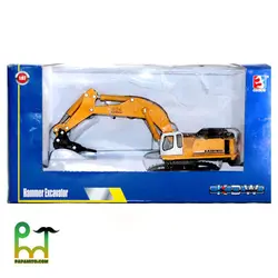 ماکت فلزی پیکور مکانیکی کایدویی مدل Hammer Excavator 625016