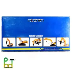 ماکت فلزی پیکور مکانیکی کایدویی مدل Hammer Excavator 625016