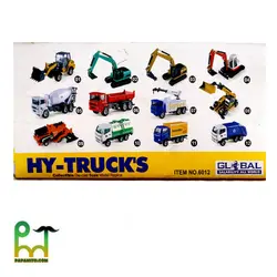 ماکت بیل مکانیکی HY-TRUCKS کد 6012.2