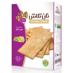 نان سوخاری حاوی شیره انگور
