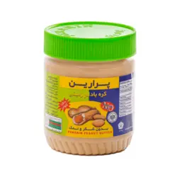 کره بادام زمینی بدون نمک و شکر