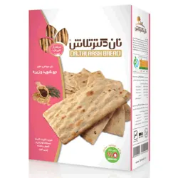نان سوخاری حاوی جو، شوید و زیره