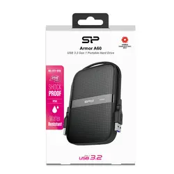 هارد اکسترنال SiliconPower سلیکون پاور مدل Armor A60 USB 3.2 ظرفیت 1 ترابایت