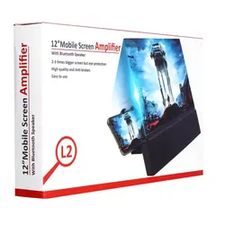 بزرگ کننده صفحه نمایش موبایل 3D با اسپیکر بلوتوثی مدل L2