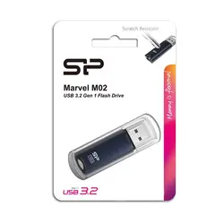 فلش سیلیکون پاور Silicon Power مدل Marvel M02 USB 3.2 ظرفیت 16 گیگابایت