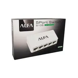 سوییچ شبکه 5 پورت ALFA مدل S105