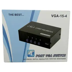 سوییچ VGA چهار پورت مدل VGA-15-4