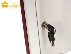 مشخصات ، قیمت و خرید انواع صندوق کتابی ایمن سدید با قفل کلیدی | مستر سیف باکس