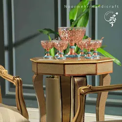 سرویس آجیل خوری قلم نقره VIP فیروزه کوبی