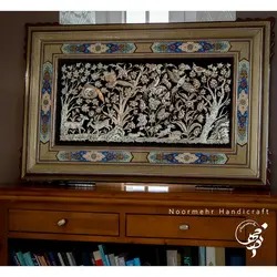 تابلو قلمزنی و خاتم کاری برند نورمهر