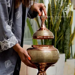 شکلات خوری مس و خاتم 35 برند نورمهر