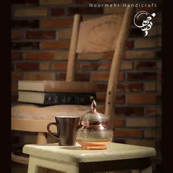 قندان مس و خاتم 2 برند نورمهر