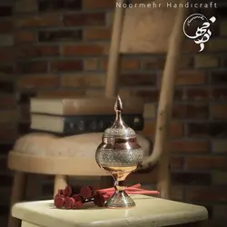 شکلات خوری مس و خاتم 16 برند نورمهر