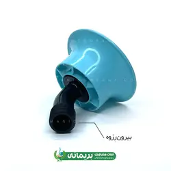 نازل خورشیدی 6 سوراخ بیرون رزوه سمپاش شارژی