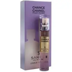 عطر جیبی زنانه صندل مدل چنس چنل حجم 25 میلی لیتر | لوازم آرایشی سروین