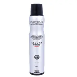 اسپری خوشبو کننده بدن مردانه بادی کر مدل ALLURE HOMME حجم 200 میلی لیتر | لوازم آرایشی سروین