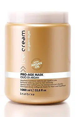 ماسک مو روغن آرگان آیس کریم حجم 1000 میلی لیتر | لوازم آرایشی سروین