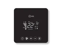 ترموستات دیجیتال تاچ(لمسی)  T5B4دیمری دو فصل 5 دور با Drain