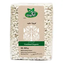 لوبیا سفید ارگانیک آبگینه