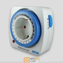 خرید تایمر ۲۴ ساعته پارس فانال دوشاخه PFTG-28 ( پریز دار)