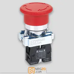 شاسی قارچی قفل شو فلزی هیمل | HLAY5BS | Himel Emergency stop