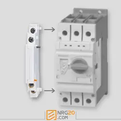 کنتاکت کمکی قابل نصب کنار کلید حرارتی LS یک باز یک بسته LX11