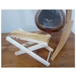 زیرپایی تمام چوب