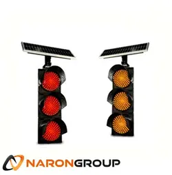چراغ راهنمایی سولار LED سه خانه
