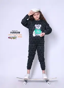 بلوز شلوار آنغوره کد 1490 - عمده فروشی لباس بچه‌گانه اکوبازار