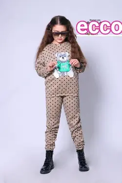 بلوز شلوار آنغوره کد 1490 - عمده فروشی لباس بچه‌گانه اکوبازار