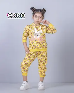 بلوز شلوار دخترانه خرگوش کد 1454 - عمده فروشی لباس بچه‌گانه اکوبازار