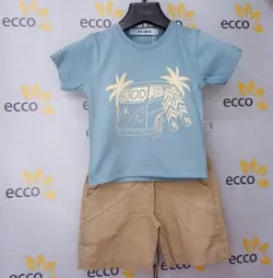 تیشرت شلوارک کتان اسپرت