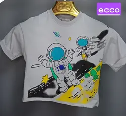 کراپ تک لش دخترانه طرح فضانورد