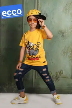 تیشرت اسپرت مدل میکی موس انیمیشن - عمده فروشی لباس بچه‌گانه اکوبازار