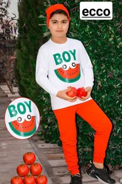 بلوز شلوار پسرانه طرح یلدا