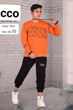 بلوز شلوار پسرانه طرح کول - عمده فروشی لباس بچه‌گانه اکوبازار