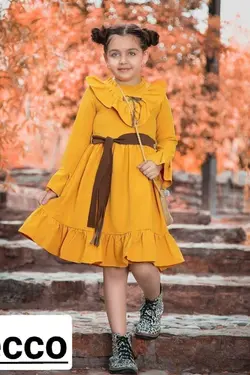 پیراهن مازراتی مجلسی مدل طناز - عمده فروشی لباس بچه‌گانه اکوبازار