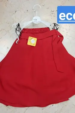 دامن کلوش کرپ مازاراتی - عمده فروشی لباس بچه‌گانه اکوبازار