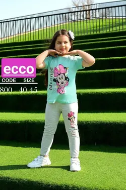 تیشرت ساپورت دخترانه - عمده فروشی لباس بچه‌گانه اکوبازار