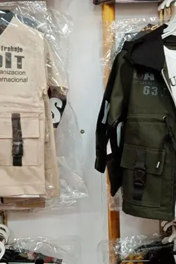 سه تیکه پسرانه کتان - عمده فروشی لباس بچه‌گانه اکوبازار