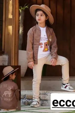 سه تیکه میکرو استر دار دخترانه - عمده فروشی لباس بچه‌گانه اکوبازار