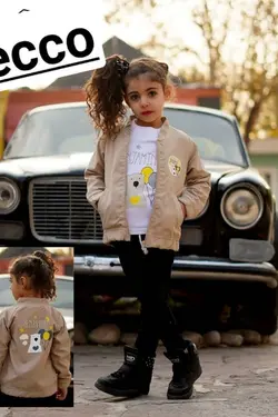 سه تیکه میکرو استر دار دخترانه - عمده فروشی لباس بچه‌گانه اکوبازار