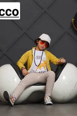 سه تیکه میکرو استر دار پسرانه - عمده فروشی لباس بچه‌گانه اکوبازار