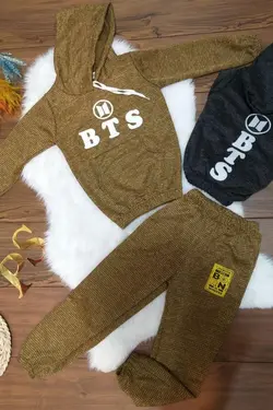 هودی شلوار خاویاری بی تی اس - عمده فروشی لباس بچه‌گانه اکوبازار