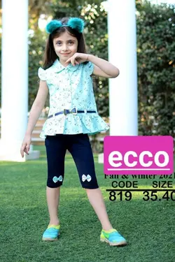 شومیز ساپورت دخترانه کمربند دار - عمده فروشی لباس بچه‌گانه اکوبازار