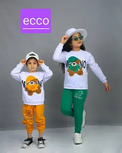 خرید عمده بلوز شلوار دورس لاکرا بچه گانه مدل far out