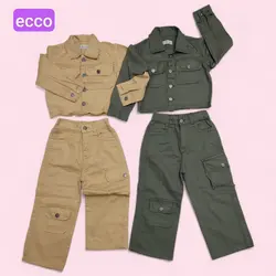 فروش عمده ست کت و شلوار کتان اسپرت بچه گانه در 6 سایز