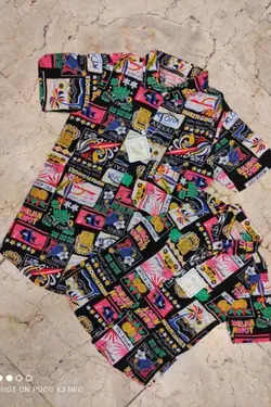 پیراهن هاوایی اسپرت مدل تعطیلات - عمده فروشی لباس بچه‌گانه اکوبازار