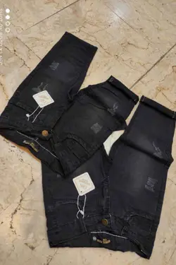 شلوارک لی اسپرت زغالی مدل کمری - عمده فروشی لباس بچه‌گانه اکوبازار