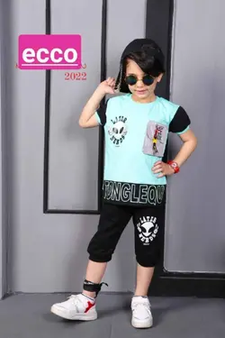 تیشرت شلوارک پسرانه مدل tonglequ - عمده فروشی لباس بچه‌گانه اکوبازار